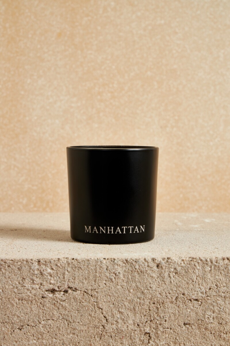 Vela aromática Manhattan - negro 