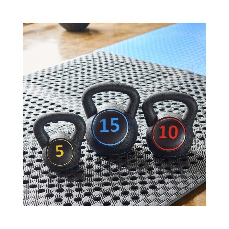 Set de Pesas Rusas de 5, 10 y 15lbs Best Set de Pesas Rusas de 5, 10 y 15lbs Best