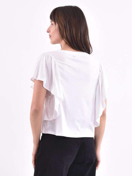 REMERA PEAR BLANCO