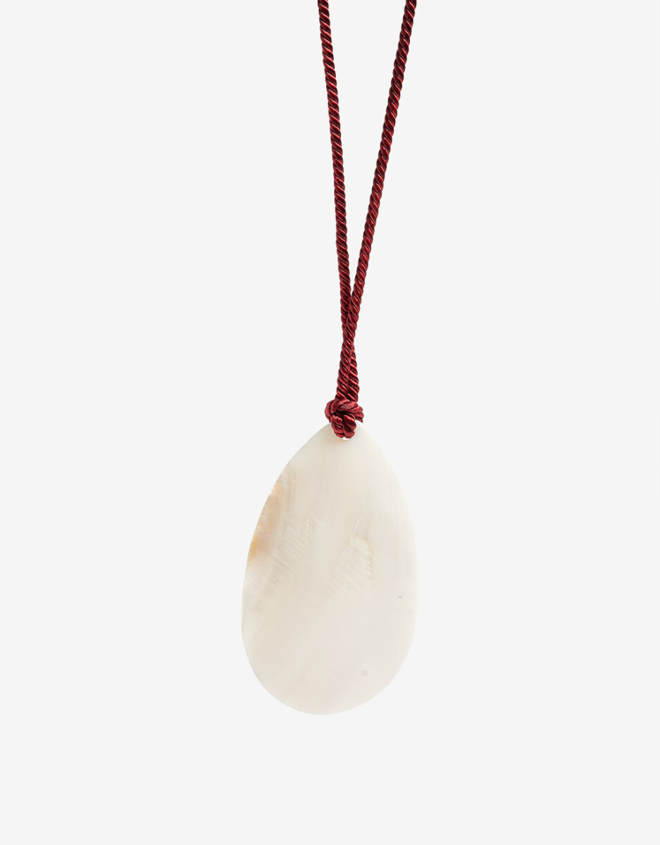 Collar Corto Cordón Nácar 