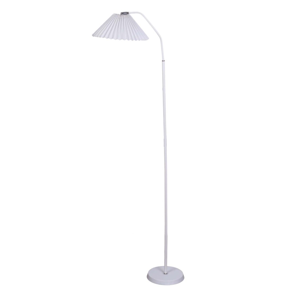 LÁMPARA DE PIE METAL-Y-TELA BLANCO XYF8072
