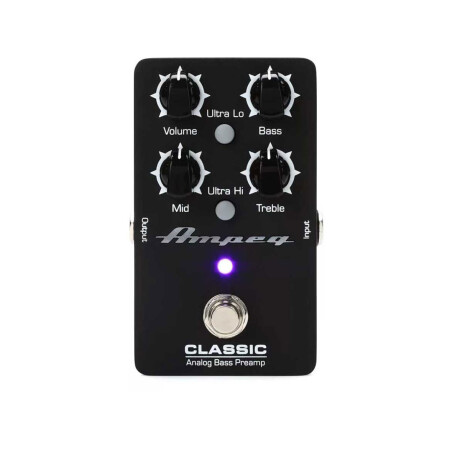 PEDAL EFECTOS/AMPEG CLASSIC ANALOG BASS PREAMP PEDAL EFECTOS/AMPEG CLASSIC ANALOG BASS PREAMP