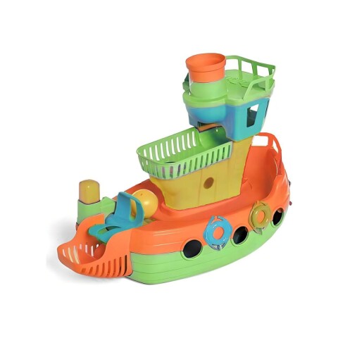 Juguete Barco Pirata con piezas de encastre y apilable Juguete Barco Pirata con piezas de encastre y apilable