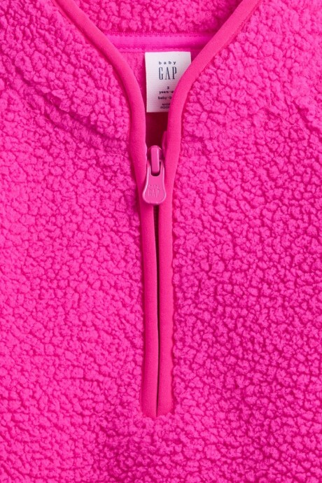 Campera Con Sherpa Con Corazón Toddler Niña Standout Pink