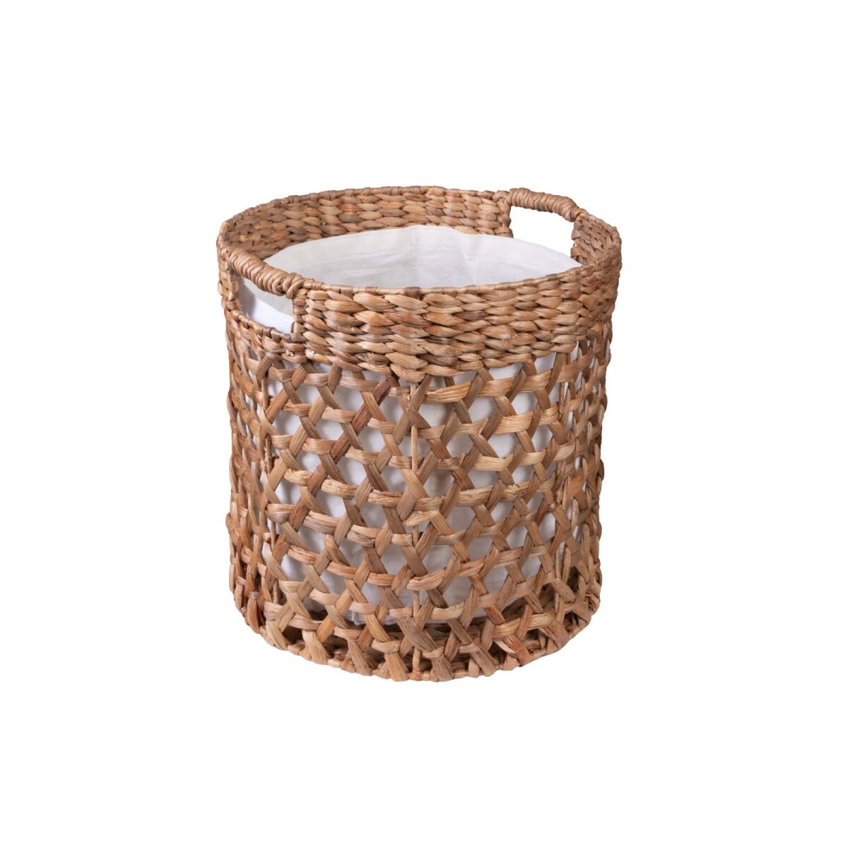 CESTA - SMALL RATTAN-Y-MADERA NATURAL-BEIGE WHB 2433 