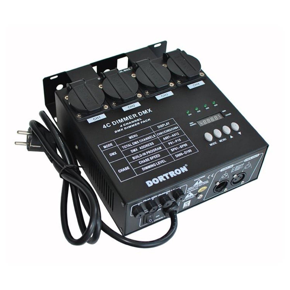 Dimmer Pack Pls 4 Canales Dmx 