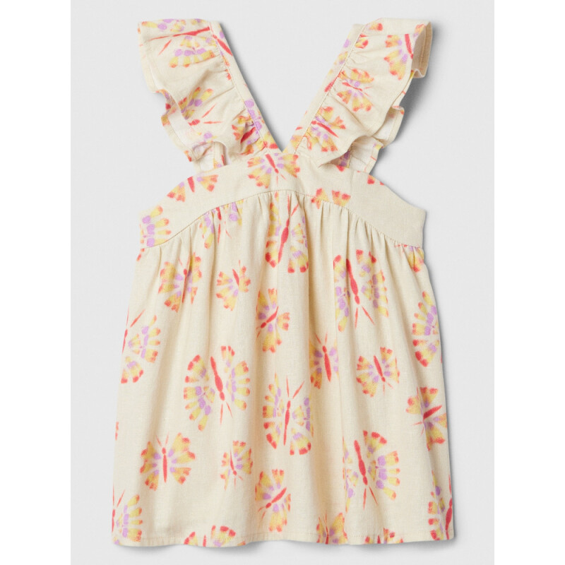 V-LINEN WVN TOP CHINO