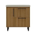 MUEBLE DE BAÑO 80 CM CON MESADA - MIEL/ARENA MUEBLE DE BAÑO 80 CM CON MESADA - MIEL/ARENA