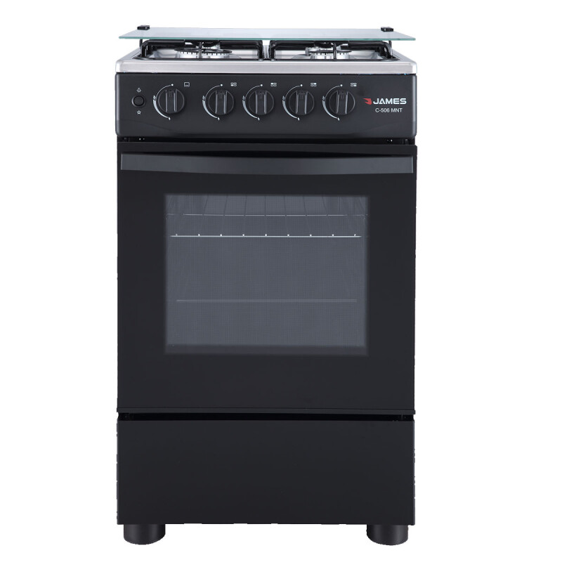 COCINA A GAS JAMES 4H C-506 MNT NEGRO MATE COCINA A GAS JAMES 4H C-506 MNT NEGRO MATE