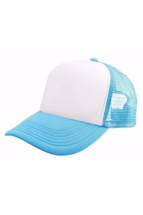 Gorro visera trucker Celeste