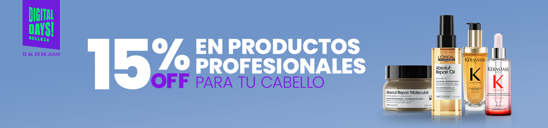Cuidado Capilar Digital Days Belleza