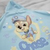 Toalla capucha PAW PATROL celeste