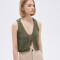 Tops Titik Verde Oliva Claro