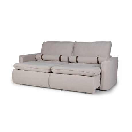 Sofá Cama Sense - Tela Microfibra Berlin 02 (Beige)