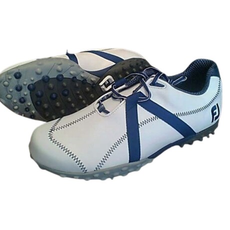 ZAPATO CABALLERO FOOTJOY- MPROJECT Blanco liston azul