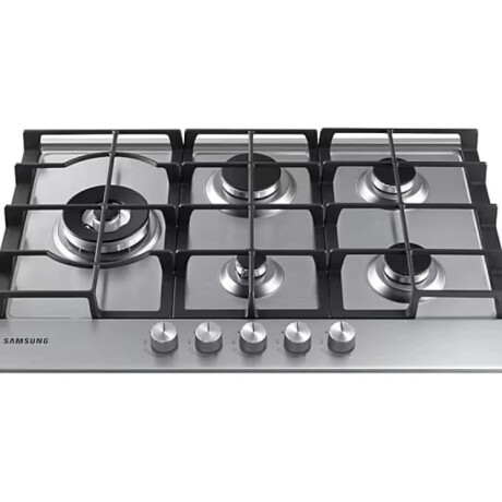 Anafe a Gas 5 Hornallas acero Samsung NA75J3030AS/B1 Anafe a Gas 5 Hornallas acero Samsung NA75J3030AS/B1