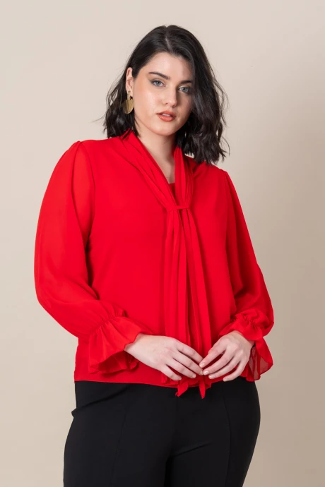 BLUSA GALA Rojo