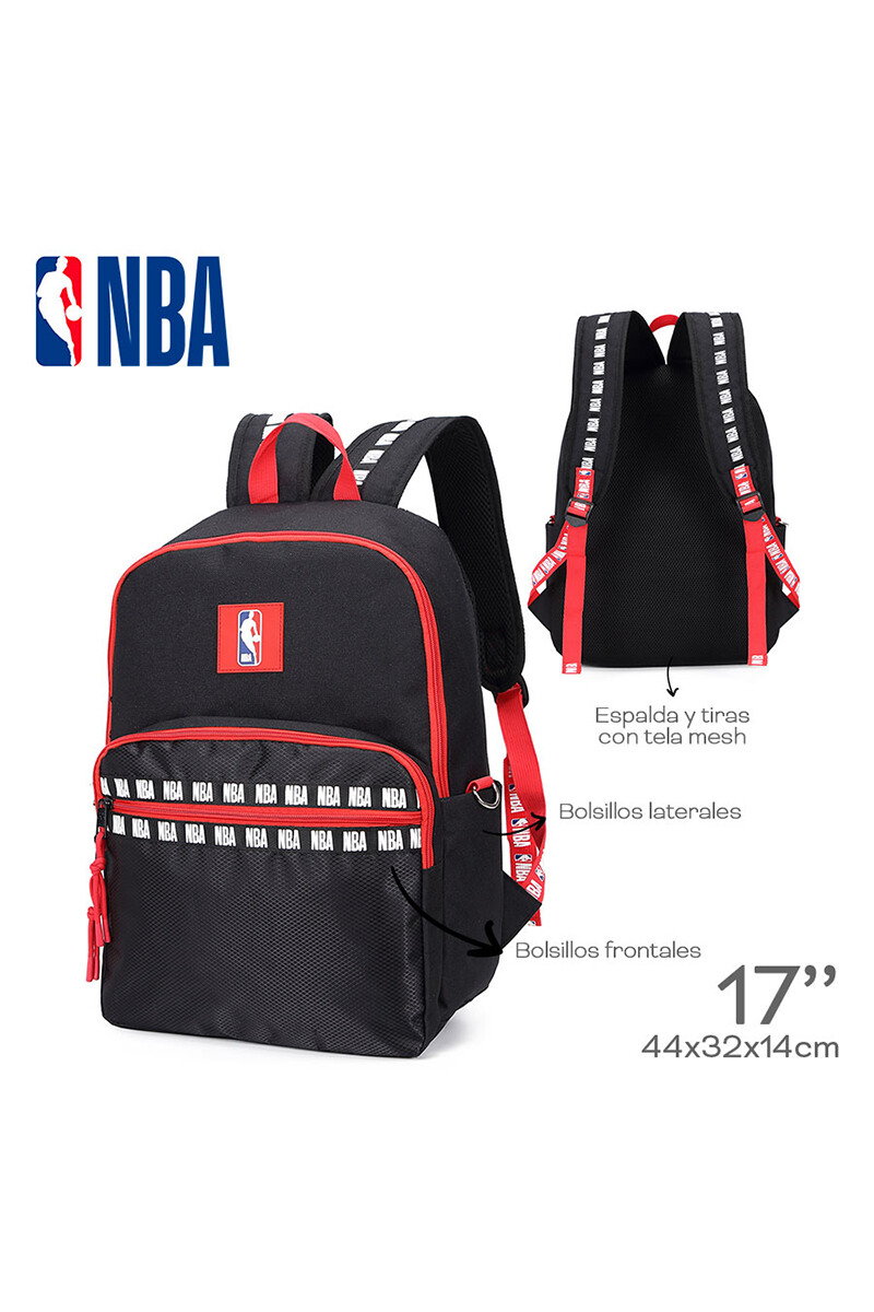 Mochila NBA Negro