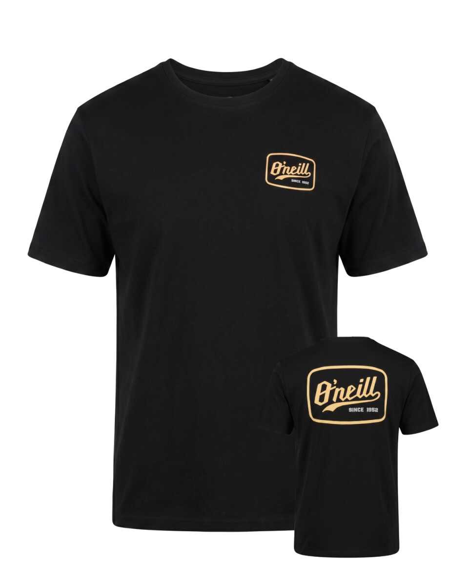 Remera O'Neill 1952 Back Print - Negro 