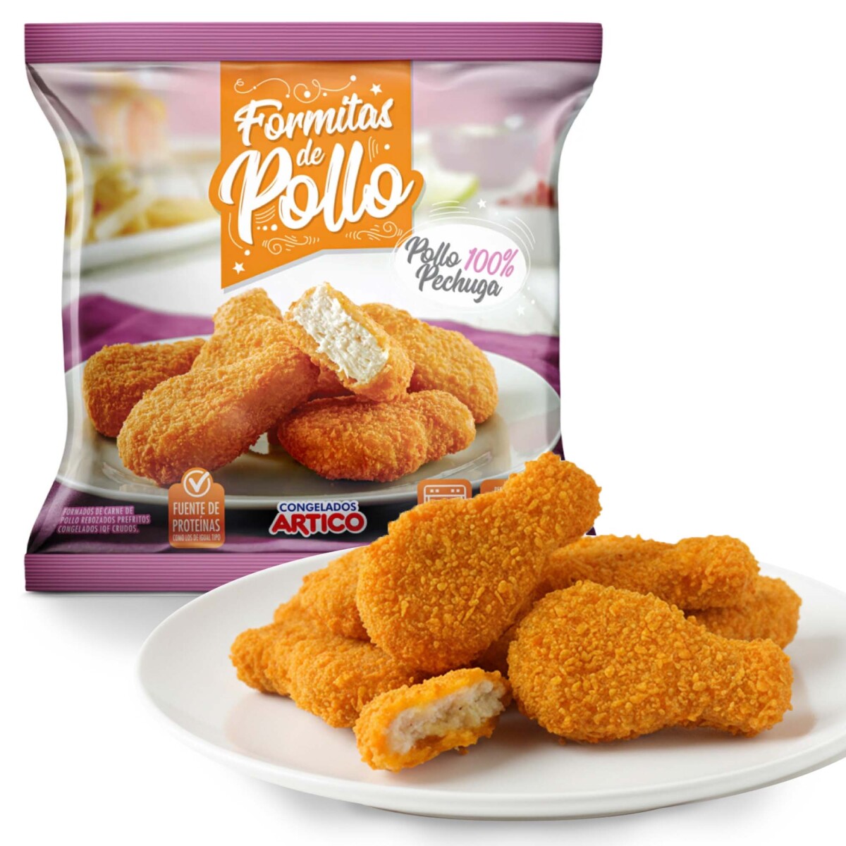 Formitas De Pollo 300g Artico 