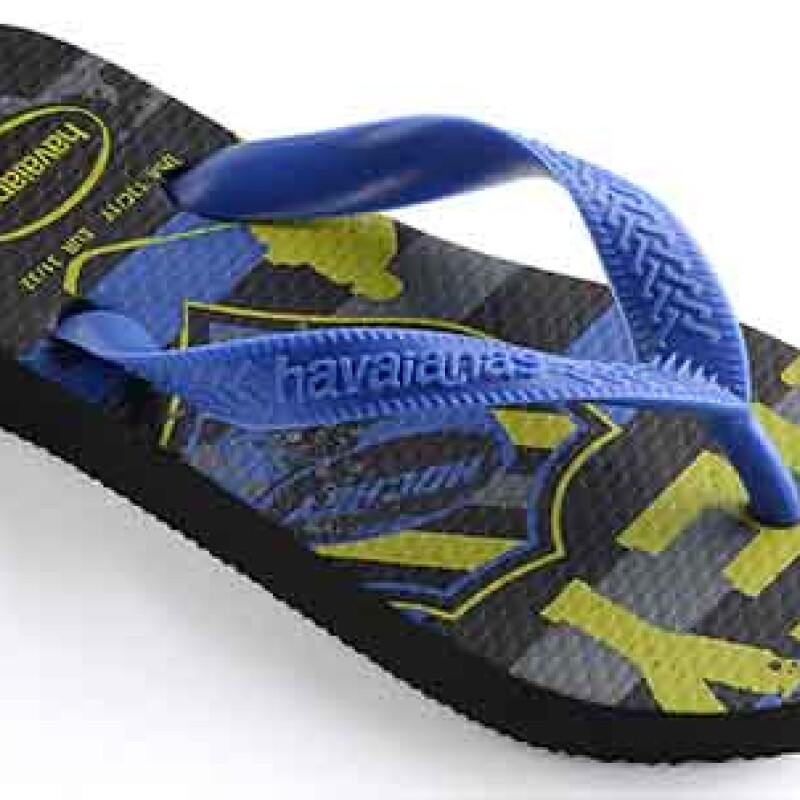 Sandalias Infantiles Havaianas Kids Athletic Negro - Azul