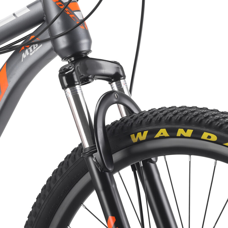 Bicicleta Montaña Rodado 26 Con 21 De Velocidad Aro 26 Naranja