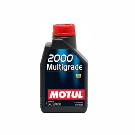 ACEITE MOTUL 2000 MULTIGRADE 20W-50 ACEITE MOTUL 2000 MULTIGRADE 20W-50