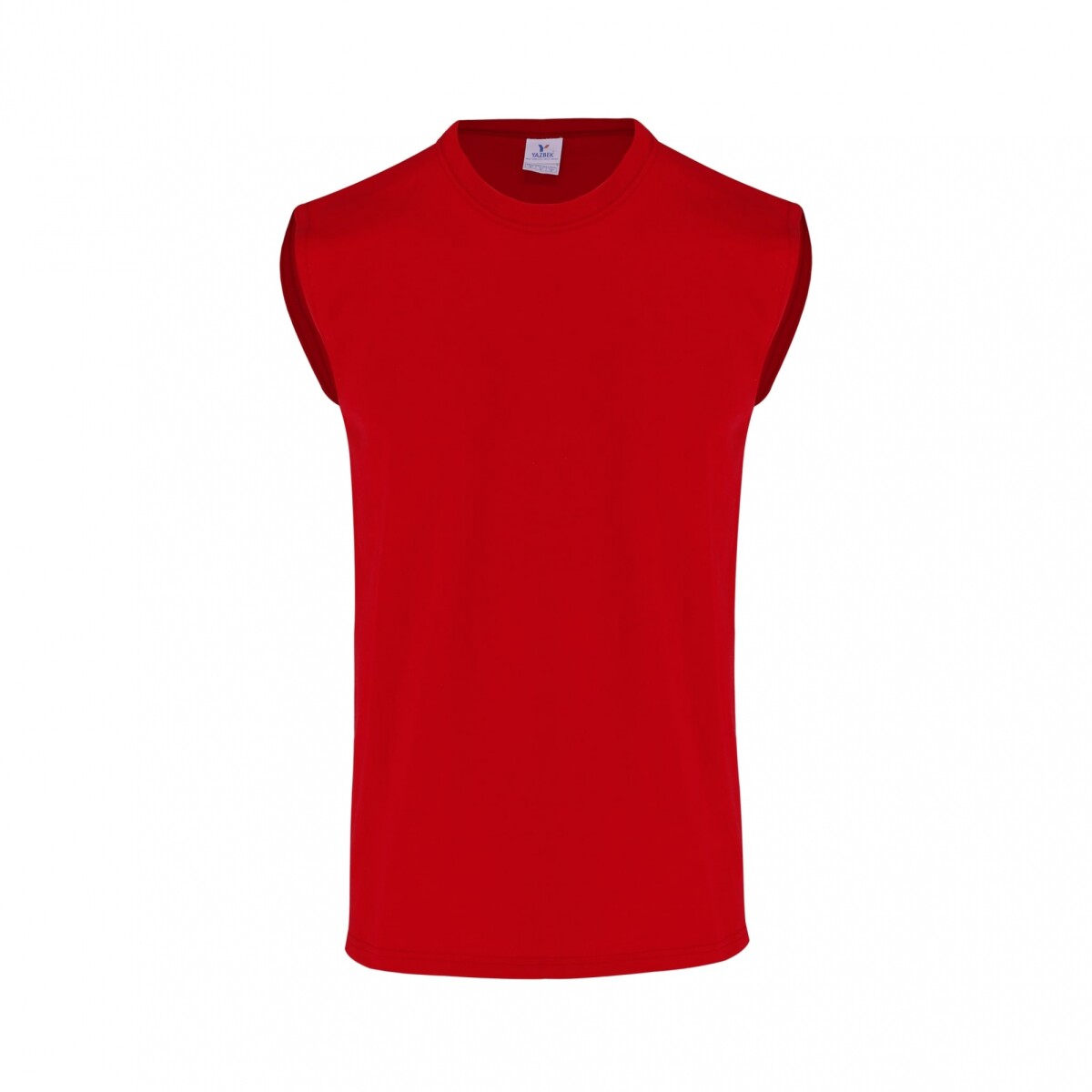 Camiseta a la base sin mangas - Rojo 