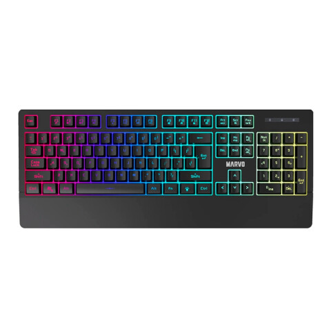 Teclado Gamer Marvo RGB K635 español Unica