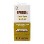 ZENTROL JARABE FRASCO X 120 ML. única