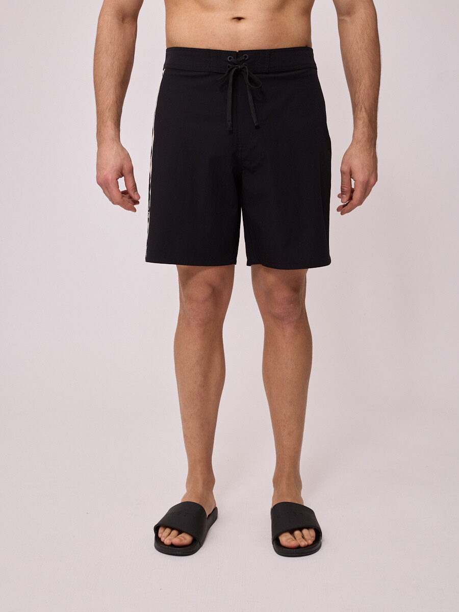SHORT TALO RUSTY - Negro 