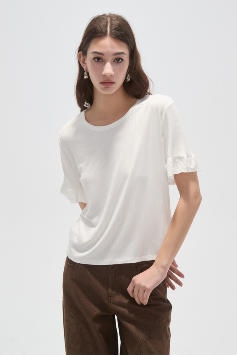 Remera Hagrid - Marfil / Off White 