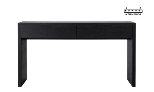 Recibidor AMBAY en Negro 2 Cajones Recibidor AMBAY en Negro 2 Cajones