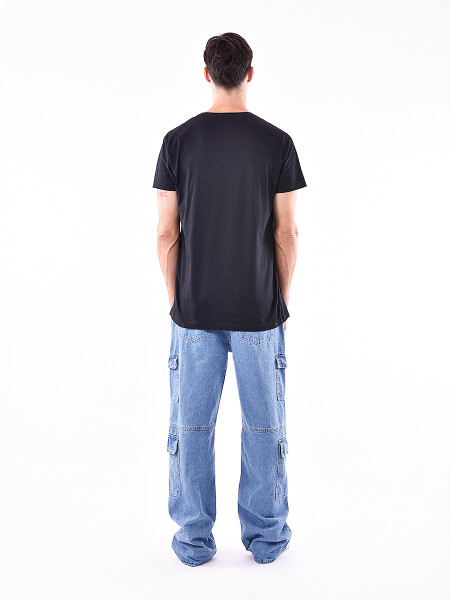 REMERA TIME NEGRO