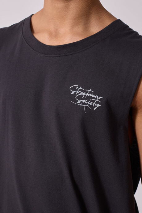 MUSCULOSA RUNDA DIXIE Gris Oscuro
