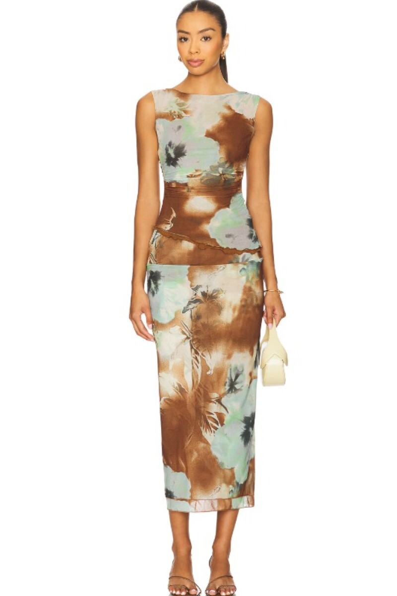 VESTIDO SUNSET MESH Verde