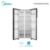 Heladera Midea M500 ( 619) Side By Side Inverter Inox/ Blac Heladera Midea M500 ( 619) Side By Side Inverter Inox/ Blac
