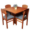 Juego de Comedor Cuadrado 4 Sillas Juego de Comedor Cuadrado 4 Sillas