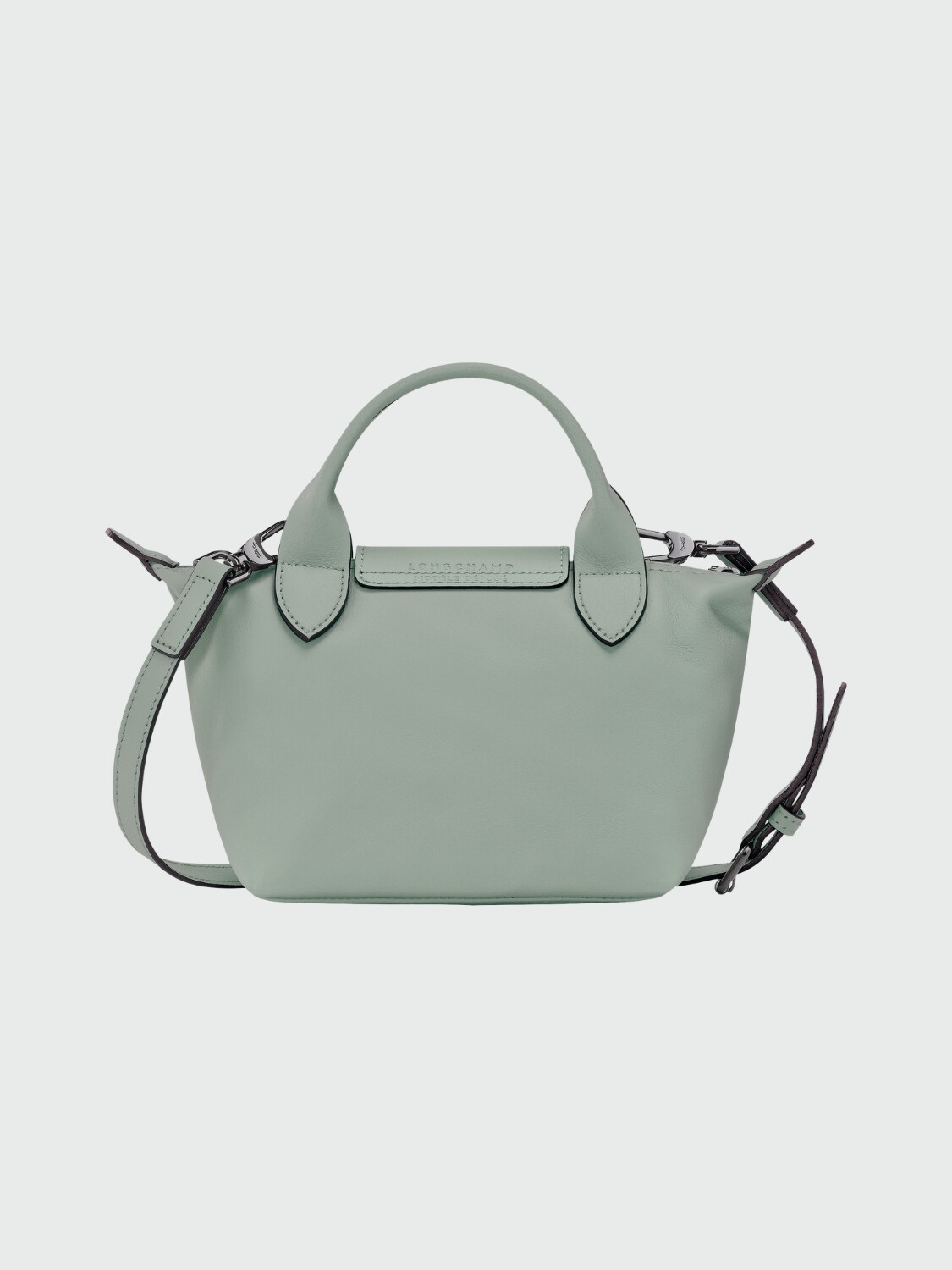 LONGCHAMP - Clutch Le Pliage Xtra XS Aguamarina claro