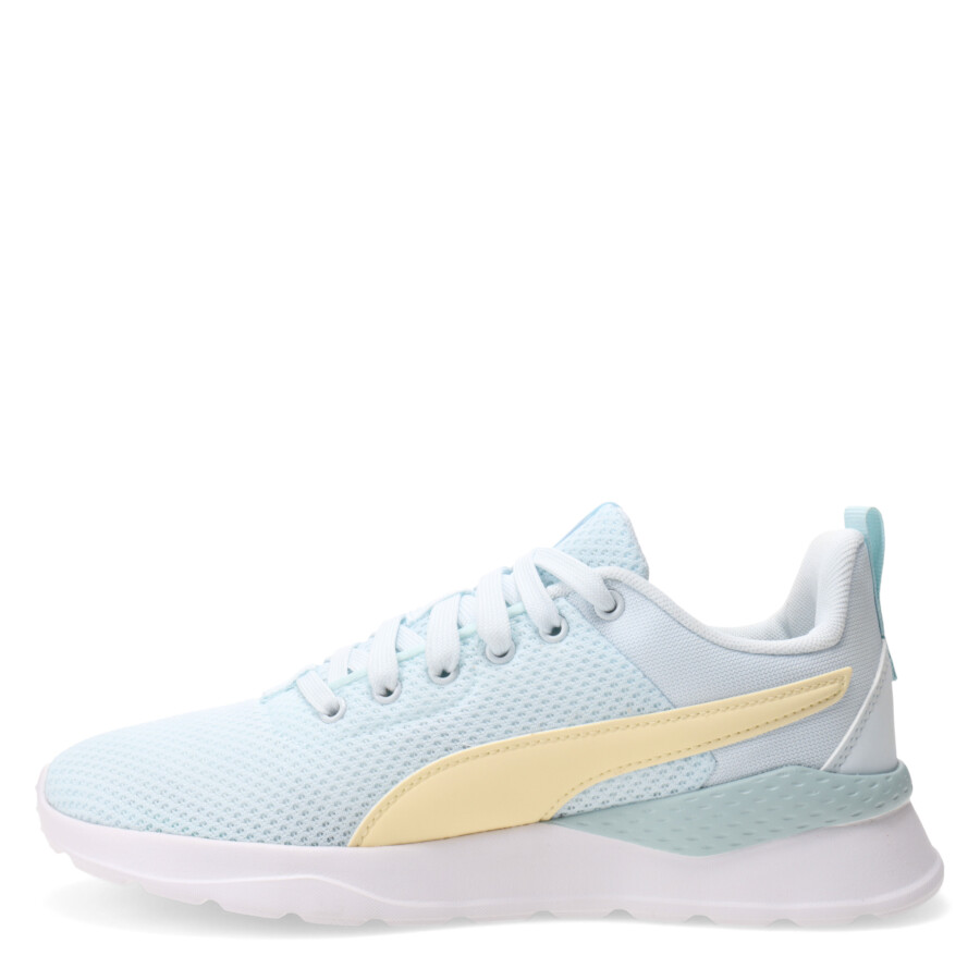 Championes Unisex Puma Anzarun Lite Celeste - Amarillo