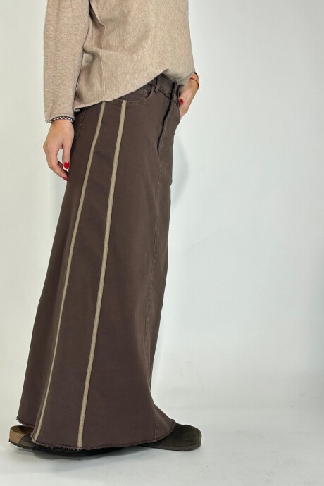 POLLERA KEILA Marron