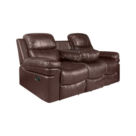 JUEGO DE SILLONES RE-CUERO MR2138 3 + 2 CHOCOLATE