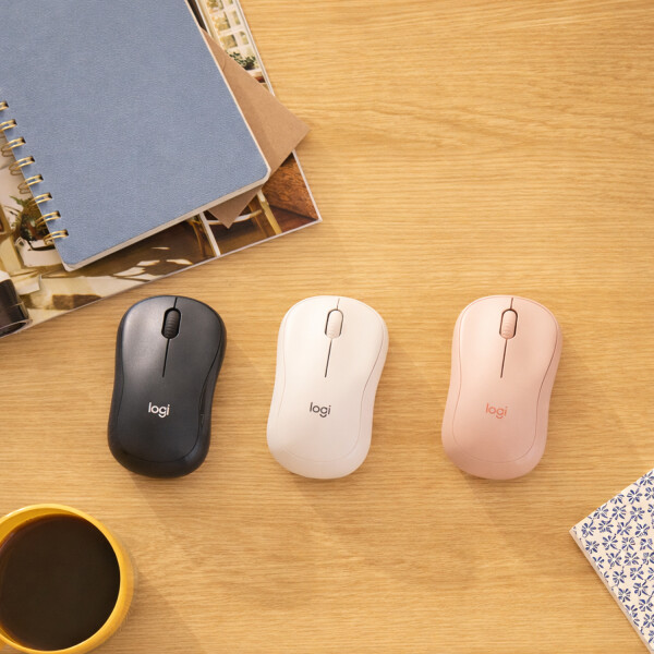 Mouse Llogitech M240 Silent Inalámbrico Bluetooth BLANCO