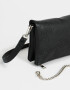 Bandoleras Boho Bandolera De Cuerina Con Solapa - Negro