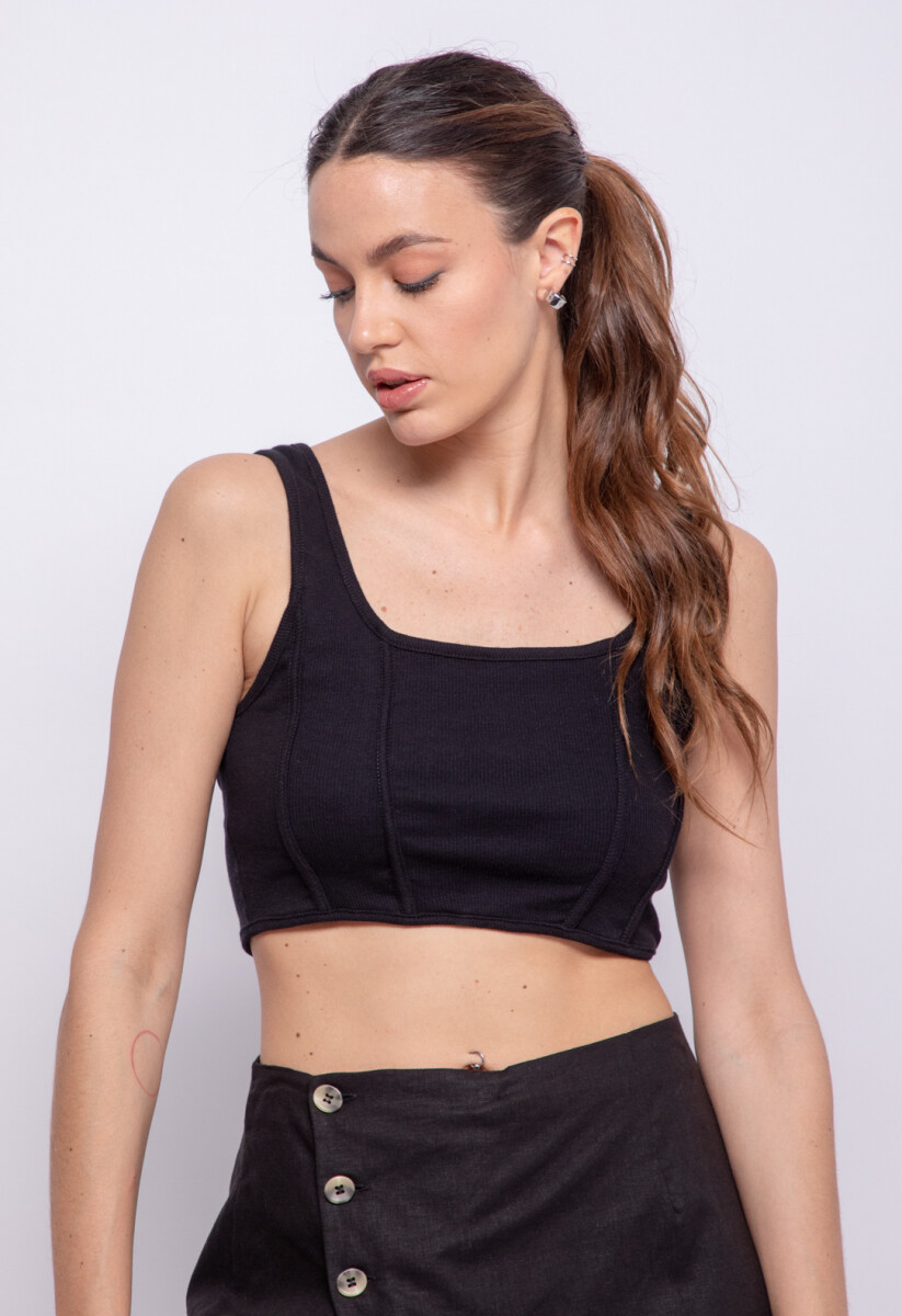 TOP ODETTE - Negro 