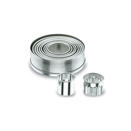 Aros cortantes, set x 9. De acero inoxidable Lacor Aros cortantes, set x 9. De acero inoxidable Lacor