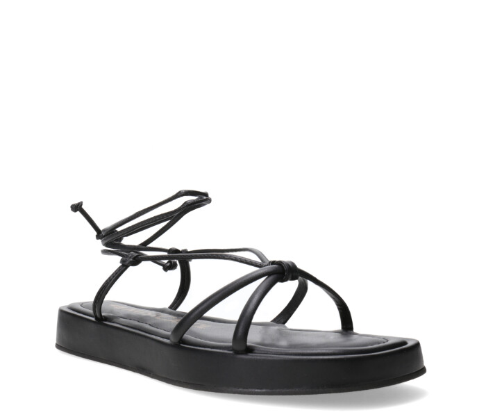 Sandalias de Mujer Miss Carol SINF con tiras para atar Negro