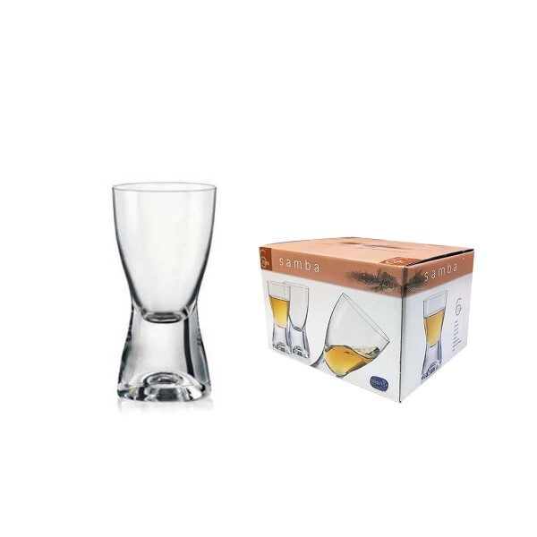 Samba 6 vasos 70 ml. 40427-070 Samba 6 vasos 70 ml. 40427-070