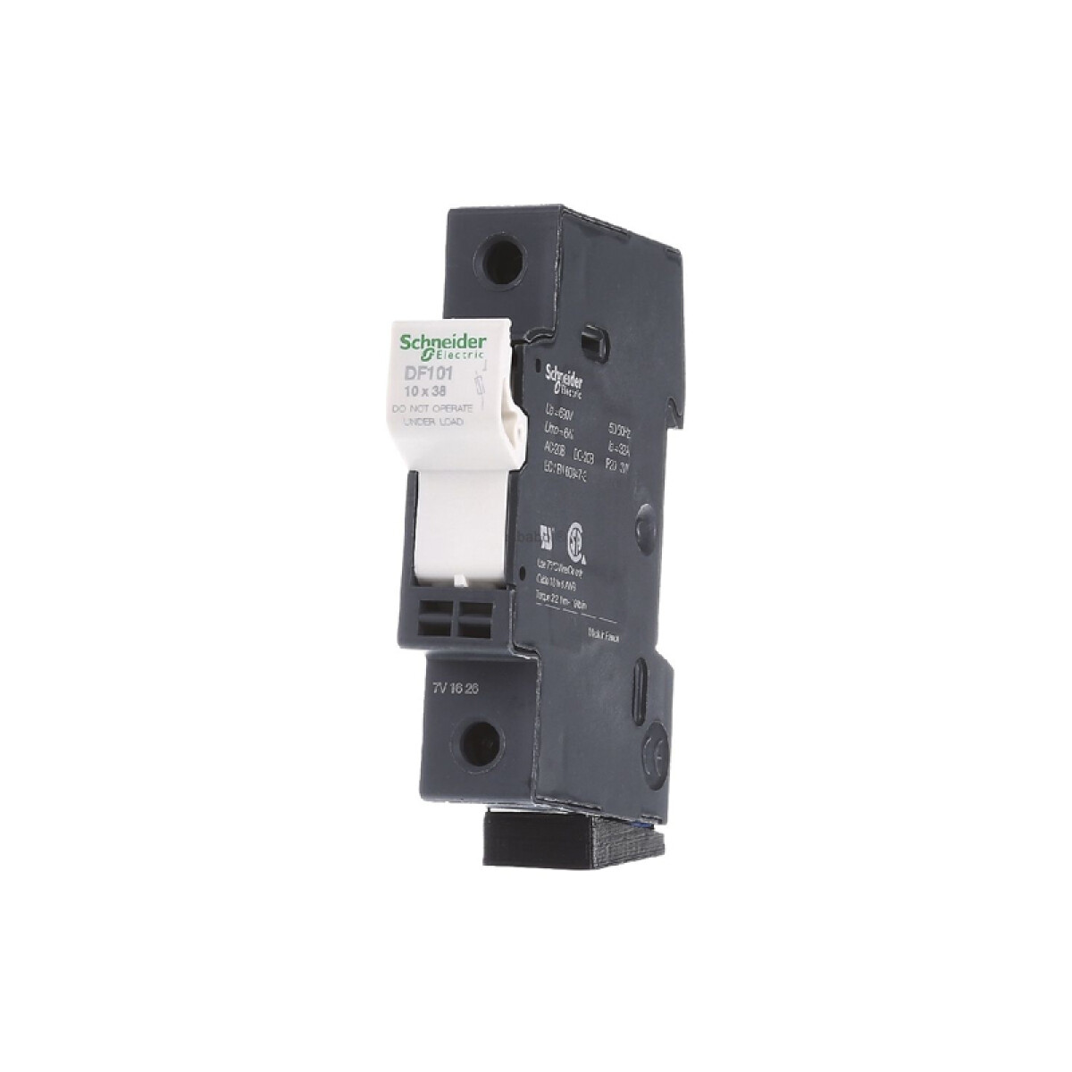 Porta-fusible p/riel DIN p/fusible 10 x 38mm 32A - TL3316 
