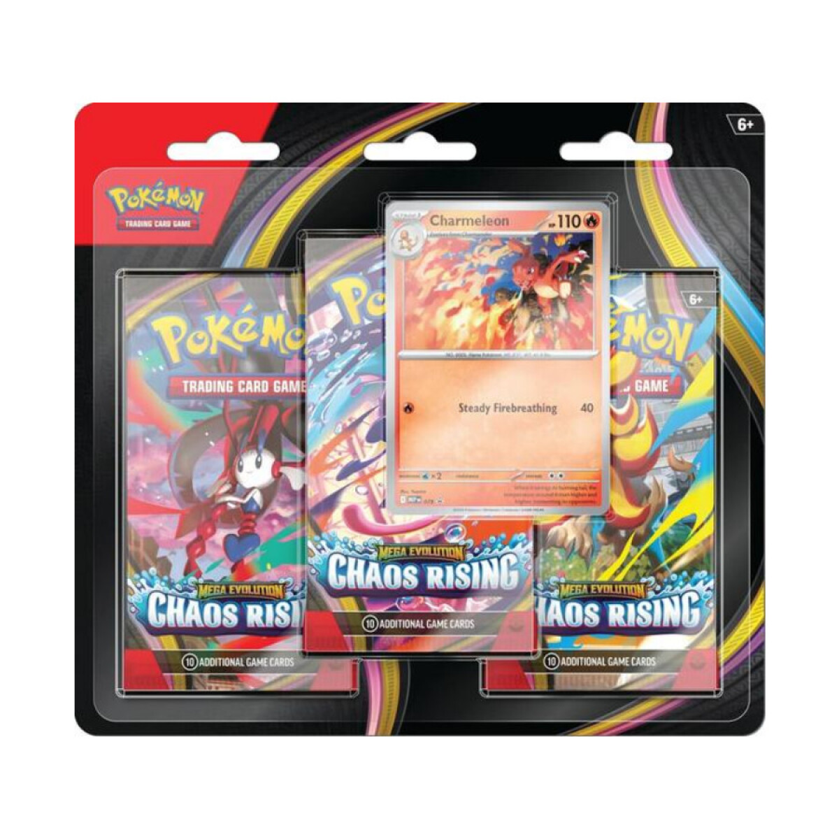 Pokemon 3 booster Blister - Mega Evolution - Chaos Rising 